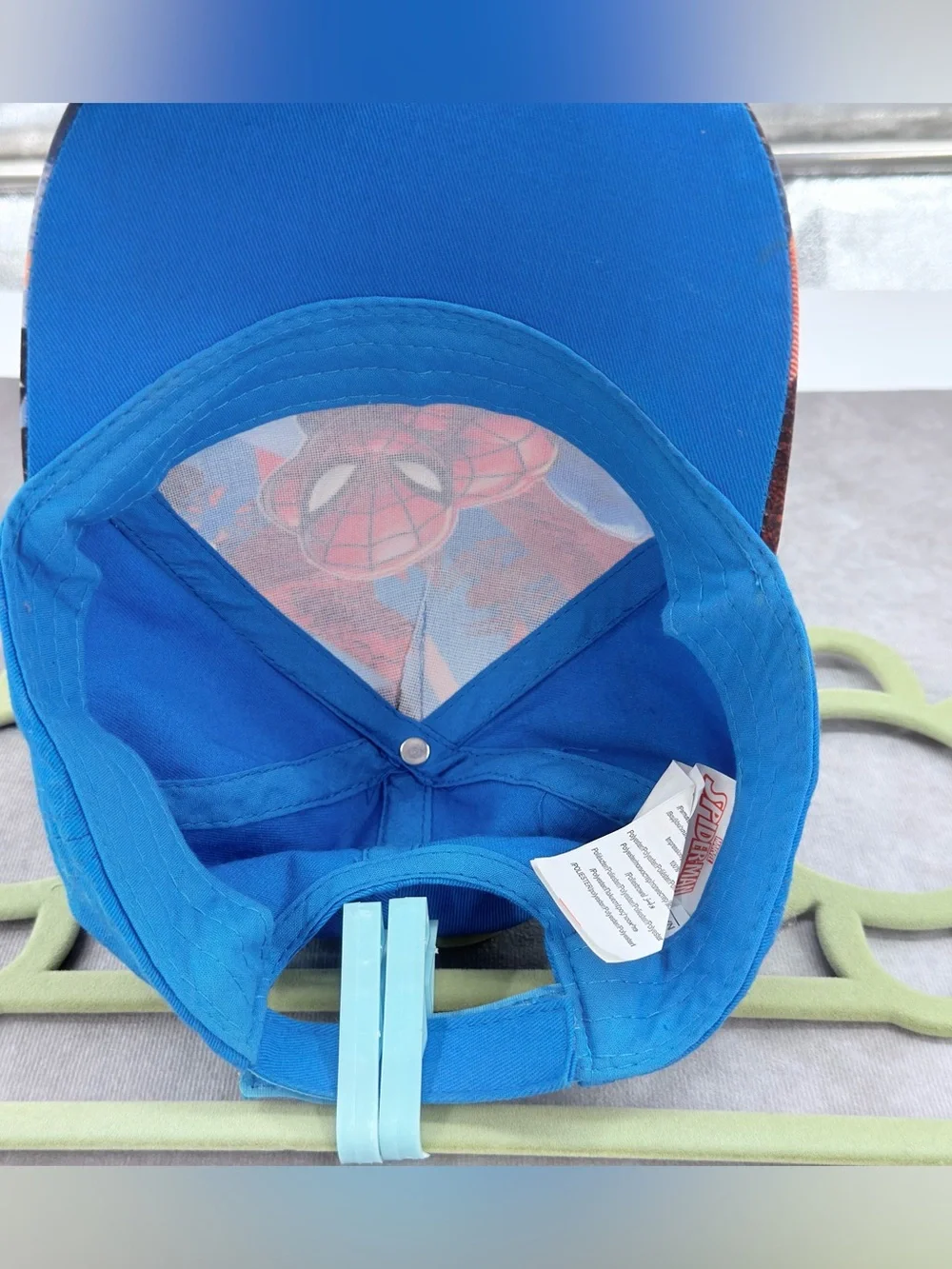 Marvel Spider-Man Blue & Red Kids Baseball Cap